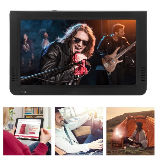 10 Inch Portable Tv 16:9 Tft Led 1080P Rechargeable Hd Multimedia Interface AM - Picture 22 of 24