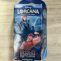 Disney Lorcana: Ursula's Return Starter Deck - Sapphire & Steel