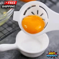 Egg Yolk White Separator – Easy Kitchen Gadget Sieve Tool for Baking & Cooking