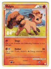 Vulpix Common HeartGold SoulSilver 87/123 LP on eBay