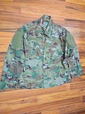 Original US  Combat Uniform Jacke OCP Multicam FR Large Regular Top Zustand