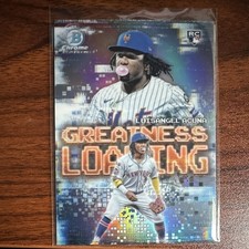 Topps 2025 Bowman Chrome Greatness Loading Luisangel Acuna New York Mets #GL-11