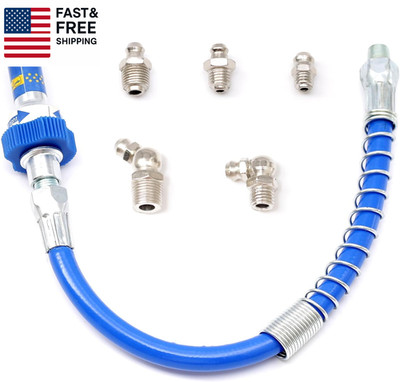Fit for Lube Pro plus Grease Gun Fitting Coupler Lock-On High Pressure Grease Co