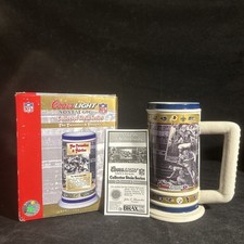 Coors Light Nostalgic Collector Stein Series The Twenties & Thirties NFL Mug