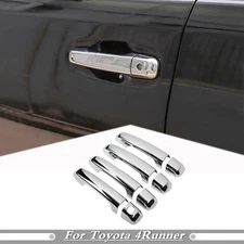 Fit For 2017-2023 Toyota 4Runner ABS Chrome Car Door Handle Cover Trim Decor 8P
