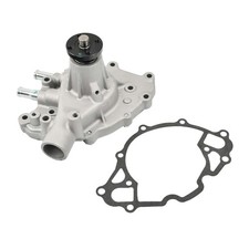 Satin Water Pump High Volume Passenger Side For Small Block Ford Sbf 289 302 351