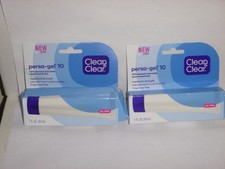  2 pack  Clean  Clear Persa-Gel 10 Max Strength Acne Spot Treatment 1oz