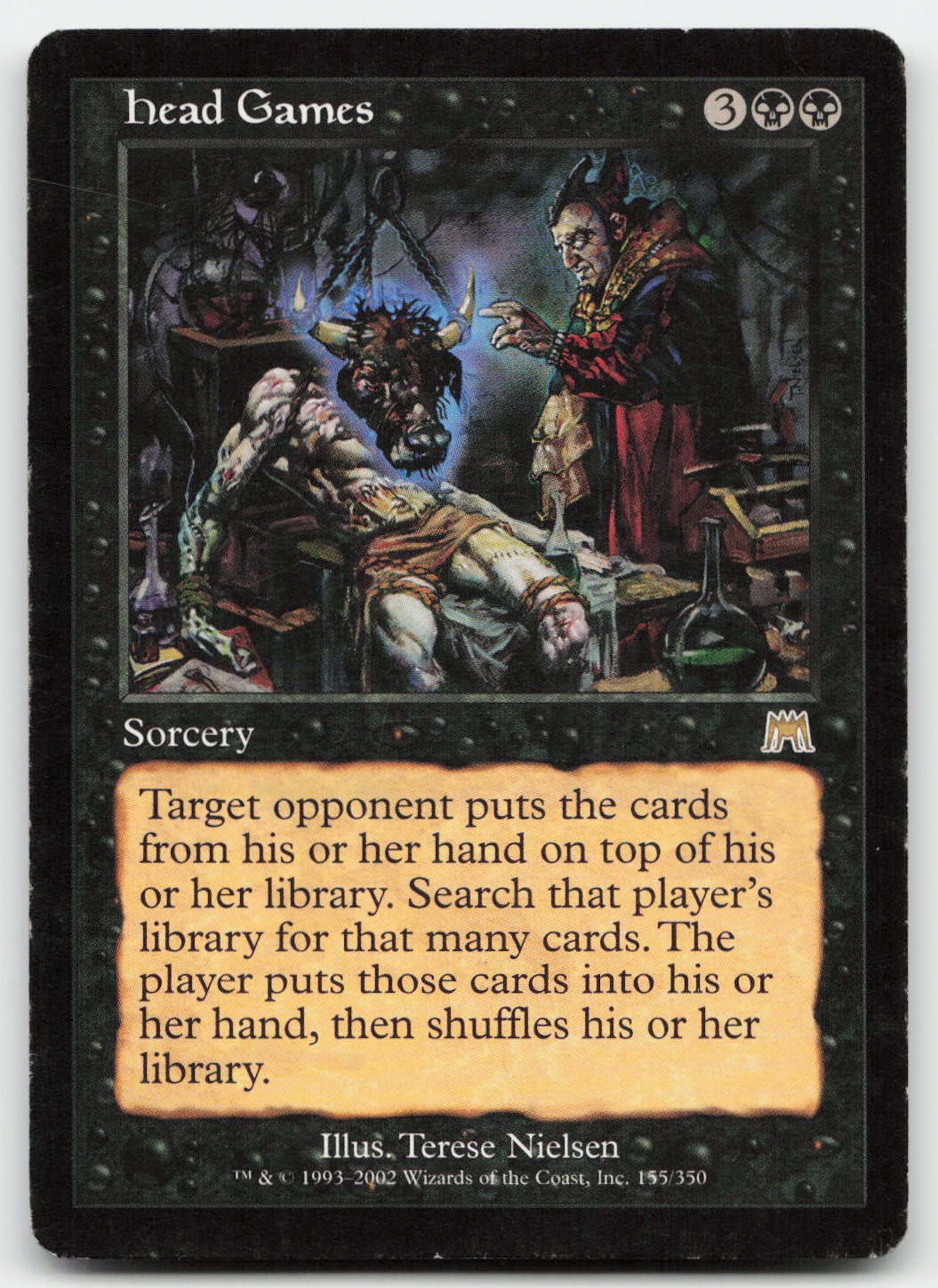 Head Games #155 (MP) Onslaught ONS Magic MTG