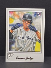 ROOKIE CARD Aaron Judge 2017 Topps Gallery #117 RC ROY MVP Yankees 