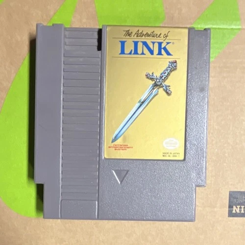 Nintendo The Adventure of Link (Nintendo NES, NTSC-U/C) – Manual Included