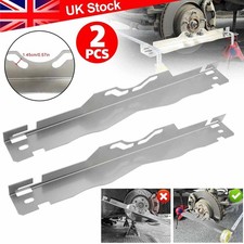 Wheel Alignment Tool Toe Plates Accurate Measurements with 2 Tape Measures