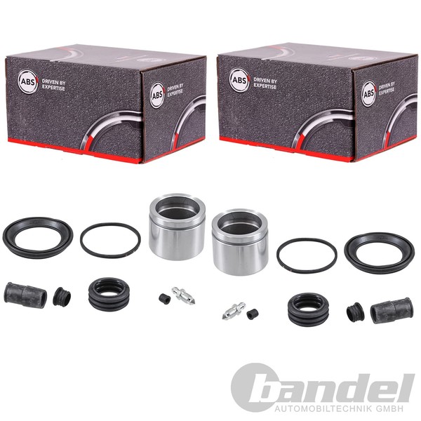 2X A.B.S. Bremssattel RAPARATUR-SATZ Vorne Passend FüR Audi 100 200 V8-image