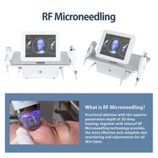 2-in-1 Fractional Mi-cr-on-e-e-dle Machine Cold Hammer Anti Acne Stretch Marks