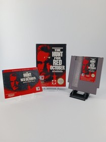 the hunt for red october - nes - pal ita - excellent - cib