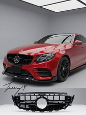 Mercedes E-Klasse W213 S213 C238 A238 (2016-2023) E63 AMG Glanz Schwarz Frontgrill