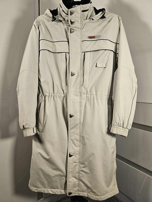 Karbon Damen Medium Ski/Snowboardlehrer langer Mantel.