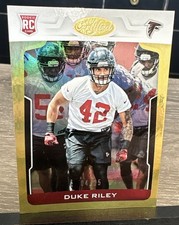 Duke Riley 2017 Panini Certified Mirror Gold RC Rookie /25 Falcons 