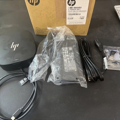HP Universal Dock G2 Station USB-C/A 5TW13AA#ABA with 120W Charger