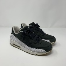 Nike Air Max 90 Woven Shoes Mens Size 8 Black...