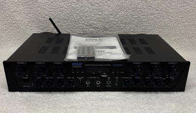 Pyle Bluetooth 6Ch 600W Home Audio Amplifier Receiver PTA66BT