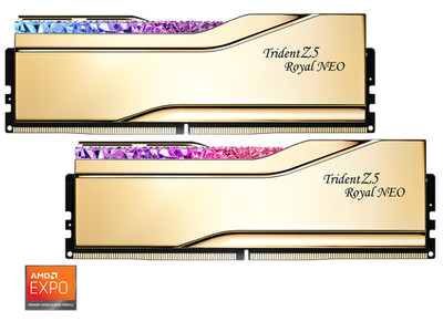 G.SKILL F56000J2636H32GX2TR5NG Trident Z5 Royal Neo RAM 64GB 2x32