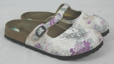 BIRKENSTOCK BIRKIES DORIAN POEM CLOSED TOE LEATHER SANDALS SLIDES SIZE 7 NARROW