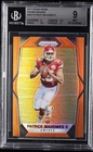 2017 PANINI PRIZM ORANGE REFRACTOR #269 PATRICK MAHOMES II ROOKIE RC /275 BGS 9