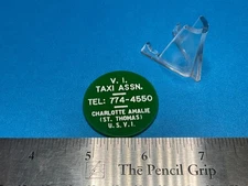 V. I.  TAXI ASSOCIATION ——-ST. THOMAS V. I———- 10c TAXI 🚕 RIDE TOKEN—-Z-3397