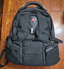 Swiss Gear 1900 Scan Smart Laptop Airflow Backpack Black Durable