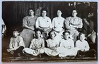 RPPC Real Photo Postcard - Group Of Young Women And Children, Chicago, IL  — photo 1
