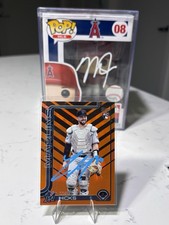 2025 Topps Update Series Orange Foil Rookie Liam Hicks US52 Marlins SIGNED IP