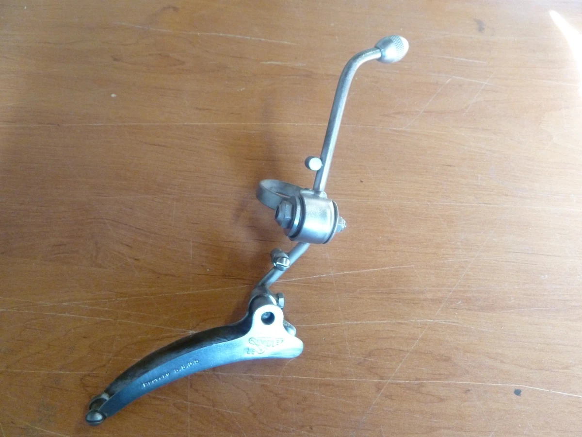 Simplex Vintage Argenté Dérailleur Avant Simplex LJ23 Vintage Pour Vélo De Course Ancien - Argenté, Acier - Made In France Pièce Vélo Course Ancien Simplex Vintage Argenté Dérailleur Avant Simplex LJ23 Vintage Pour Vélo De Course Ancien - Argenté, Acier - Made In France Pièce Vélo Course Ancien