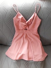 Windsor Pink Mini Ruched party dress Size S 
