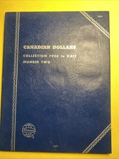 Whitman CANADIAN DOLLARS 1958 To Date Number 2 #9087 Coin Album New