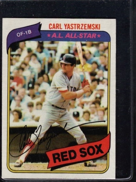 1980 Topps Carl Yastrzemski 720 Baseball Card For Sale Online Ebay