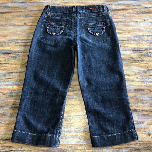 Vigoss Jeans Cropped Blue Girls Size 14 - Picture 2 of 9
