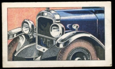 Tabakkarte, Godfrey Phillips, MOTORAUTOS AUF EINEN BLICK, Maxwell, #9