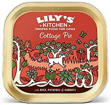 Lilys Kitchen Cottage Pie Complete Wet Dog Food (10 Trays)