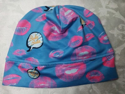 Beanie Bula Bula Ponytail Hot Pink Lips | eBay