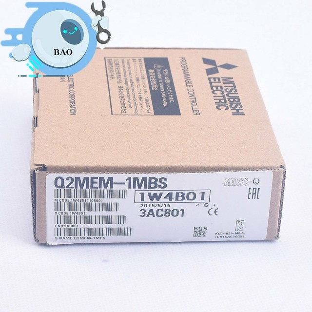 Module Mémoire PLC Mitsubishi Q2MEM-1MBS - 1 Pièce Neuf Sous Emballage