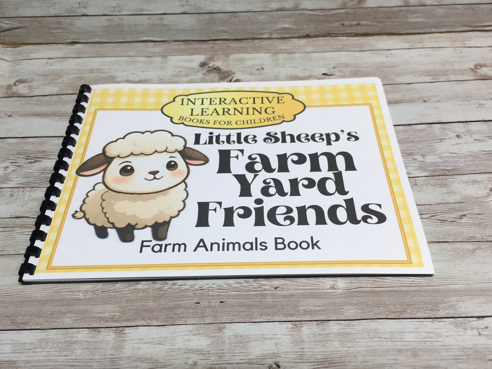 Libri didattici interattivi per bambini - Amici della fattoria delle pecore piccole foto 2