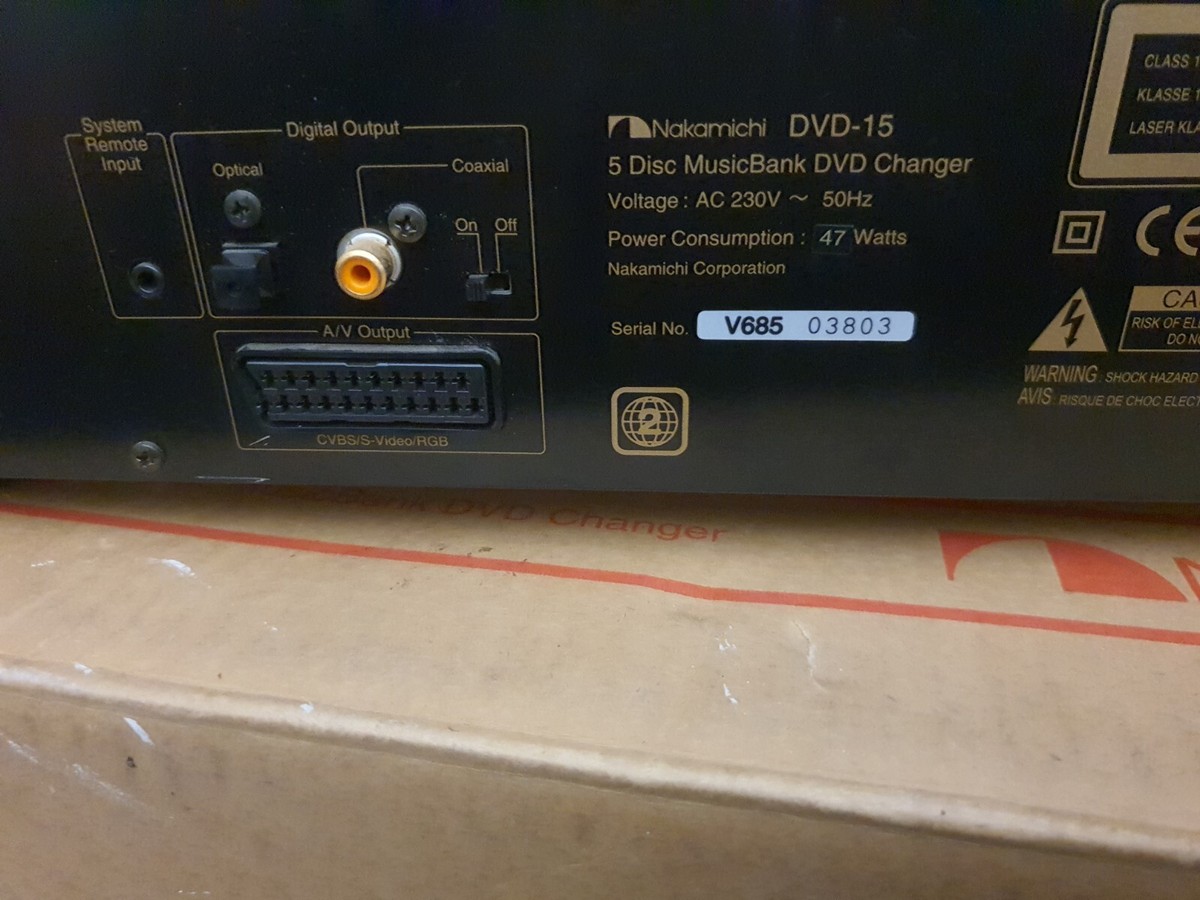 Nakamichi DVD-15 DVD Player | eBay UK