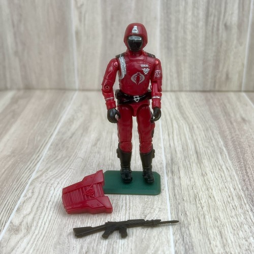 Crimson Guard V1 fast komplett G.I. Joe 1985 Hasbro Vintage Actionfigur