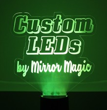 Custom Made LED Light - Custom Logo - Business Logo - 16 Color LED Night Lamp