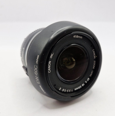 Canon EFS 18-55mm 1:3,5 - Objektiv + Canon EW-60C - guter Zustand