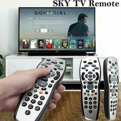 Telecomando Ricambio Per Sky HD, Sky+ HD - Universale, Argento E Nero, Wireless