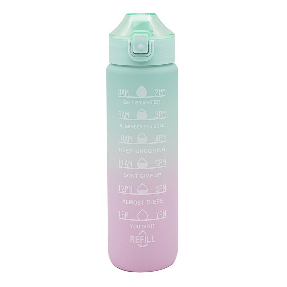 The Leonardo Collection - Hydration Water Bottle - Green Top, 1 Litre