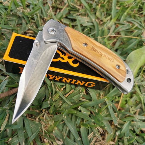 Browning Folding Knife Hunting Fishing Pocket Knife Camping AU Stock eBay