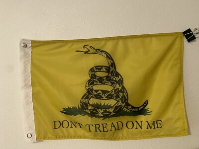 12x18 12''x18'' Don't Tread on Me Car Boat Super Polyester Flag-ON SALE!19