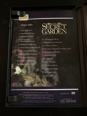 The Secret Garden DVD Gennie James 707729123958| eBay